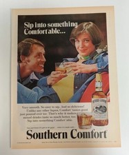 1976 Southern Comfort Whiskey Print Ad Sip Into Something Comfortable 100 Proof
