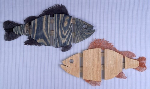 Fish Wall nautical Decor Wooden carving Art fish sculpture Fisherman Housewarmin - Picture 1 of 11