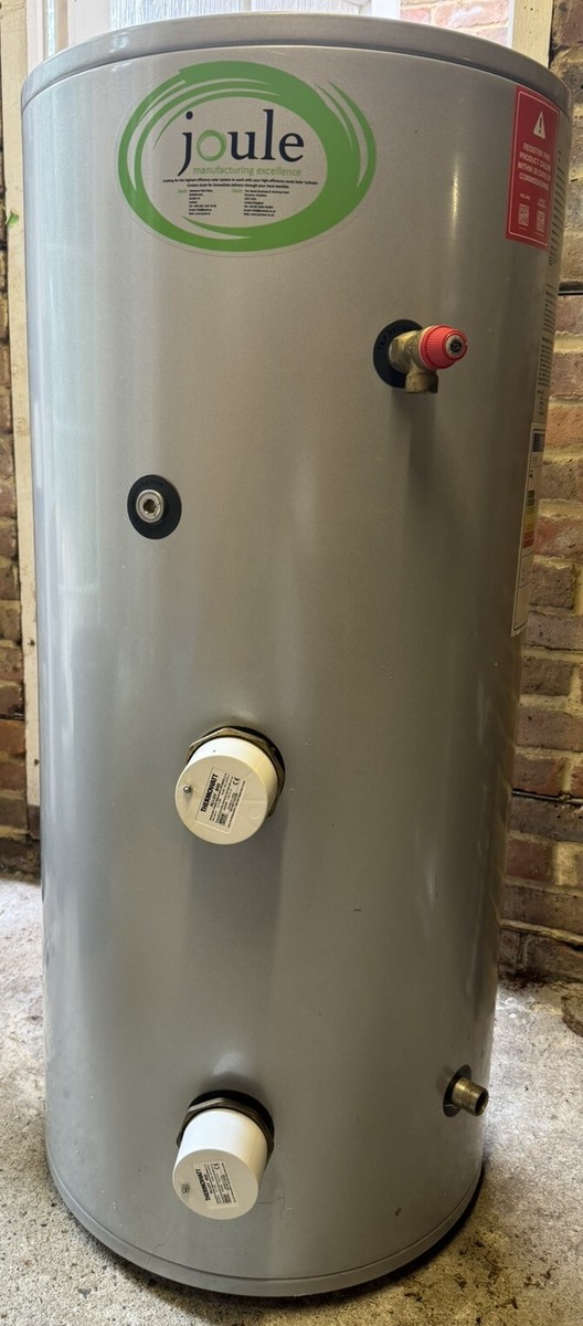 Horizontal Small Unvented Hot Water Cylinder RM Cylinders Prostel