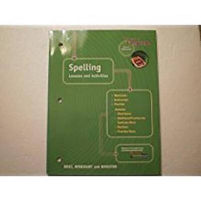 Elements of Language: Spelling, Lessons and Activities - Paperback - VERY GOOD