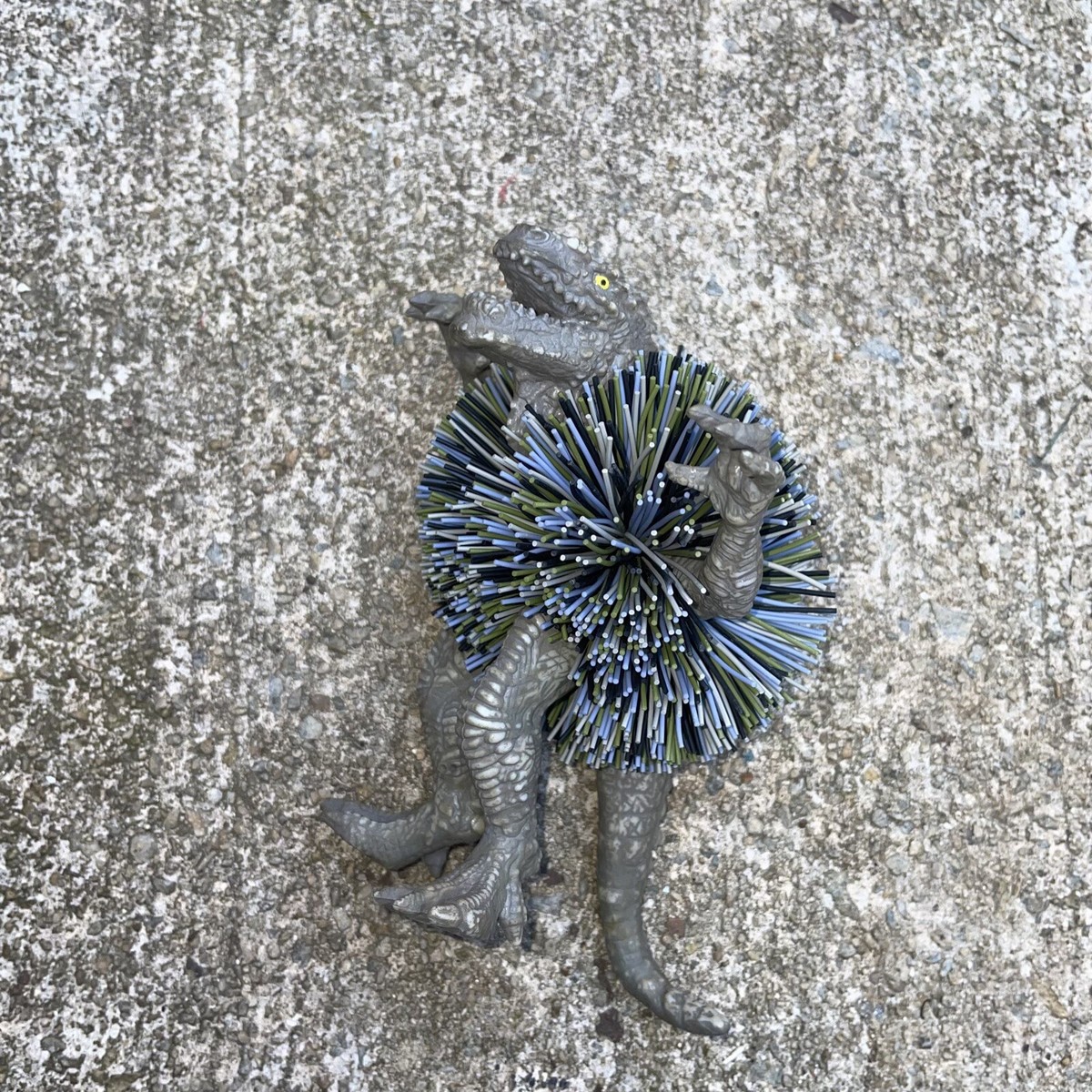Vintage 1998 Toho Godzilla Oddzon Koosh Ball Action Figure Toy | eBay