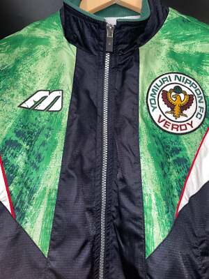 YOMIURI NIPPON FC VERDY ジャケット サイズO Rare Tokyo Yomiuri Nippon F.C. Verdy 1993/1995 Home Soccer