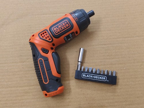 BLACK+DECKER BDCS36F-IN Li-Ion Cordless Screwdriver Kit with 10 Screwdriver Bits - Picture 2 of 13