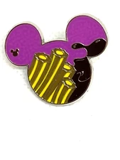 Disney Trading Pin - French Fries - 2015 Hidden Mickey Food Series