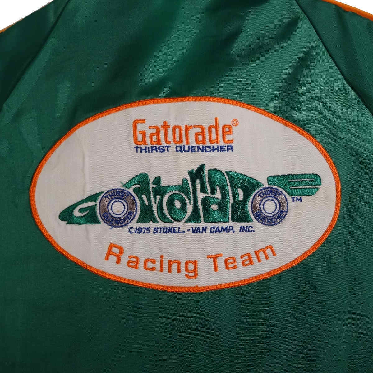 Vintage Gatorade Racing Team Jacket 70s Indy Car Swingster Made in