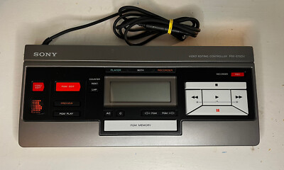 Vtg Sony Video Editing Controller Board RM-E100V Analog Betamax VHS Equipment