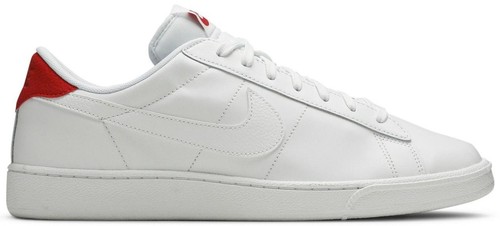 Nike Mens Tennis Classic CS (White/black/red) Low Top Shoe  display picture 3