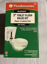 Fluidmaster 540AK Adjustable 3 Toilet Flush Valve Kit