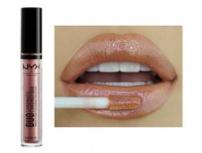 NYX Duo Chromatic Lip Gloss Fairplay Shimmer Dimensional High Shine New DCLGT04
