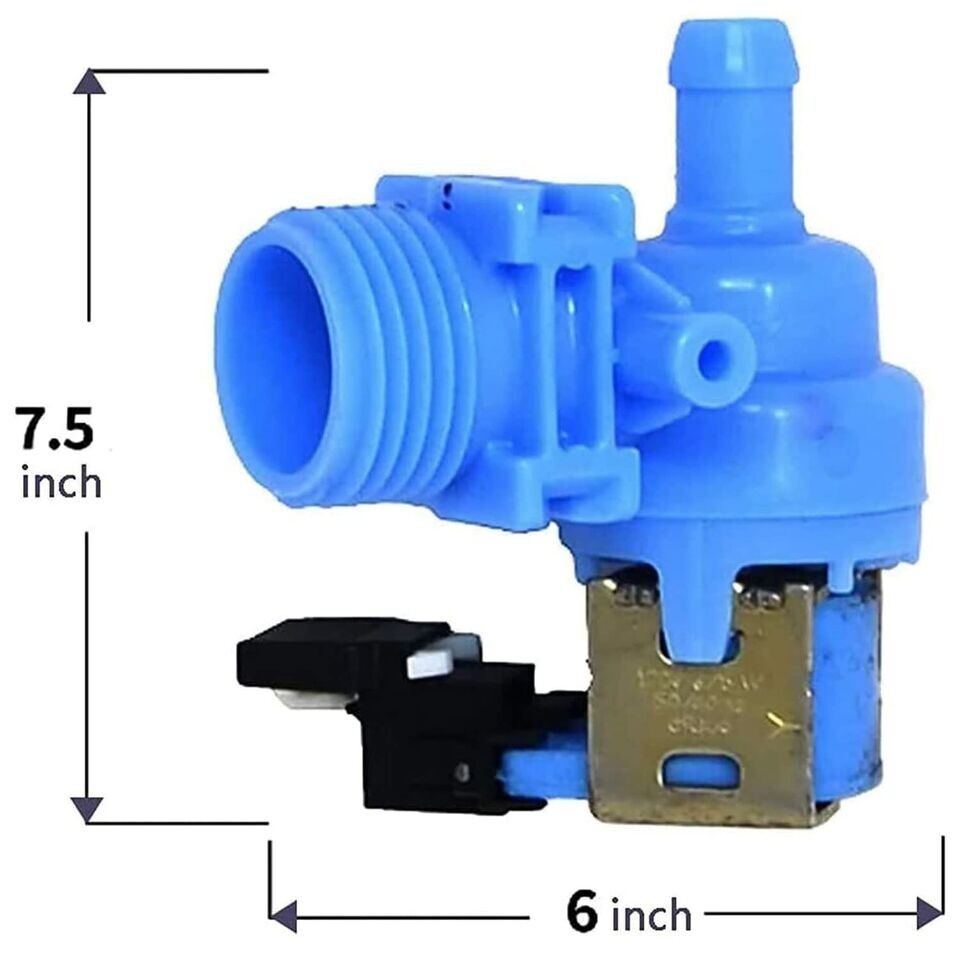OEM Inlet Valve for Whirlpool WDT720PADM2 WDF130PAHW2 WDF330PAHB4