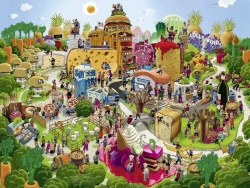 HEYE PUZZLE 1500 PEZZI OESTERLE SUGAR HILLS 80 x 60 cm ART 30048 - Immagine 2 di 2