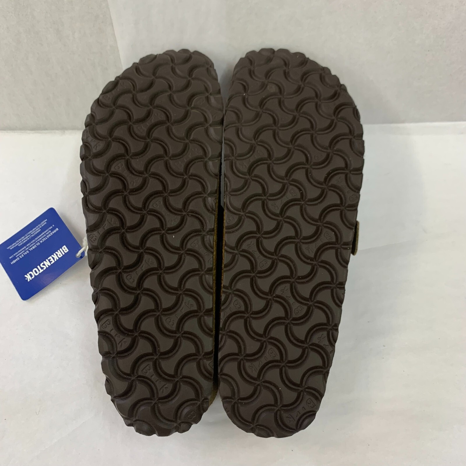 Birkenstock New w/o Box Buckley Gray Taupe Suede Leather Narrow - Select Size image 4