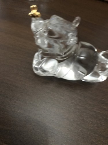 LENOX Disney WINNIE THE POOH + TIGGER Tiggerific Full Lead CRYSTAL Glass Figures - Picture 5 of 12