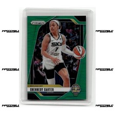 2024 Panini Prizm WNBA - Chennedy Carter #66 Green Prizm SP