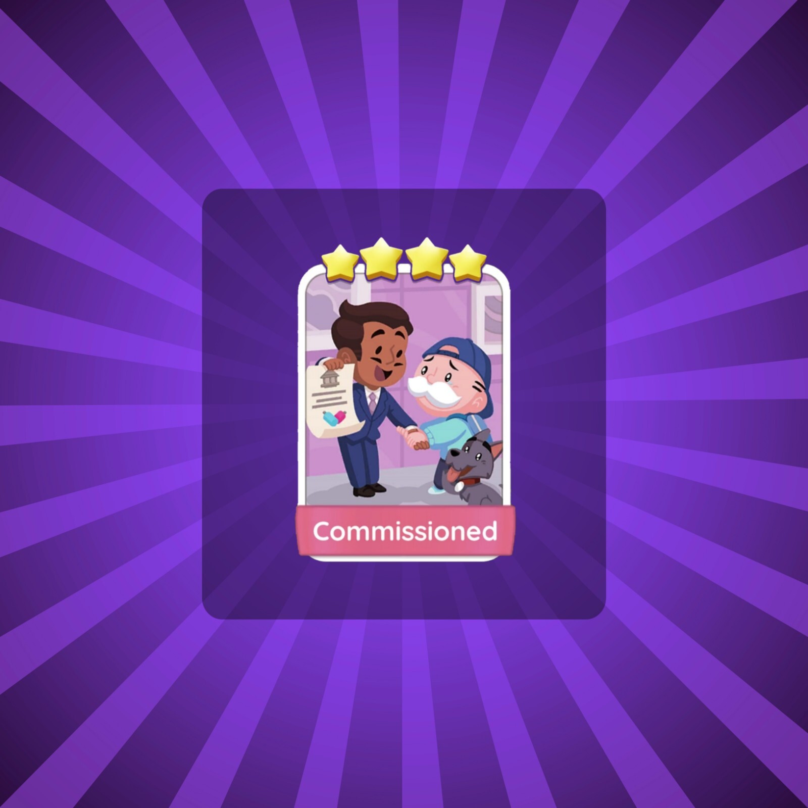 Commissioned - Mono Go 4 Stars Sticker ⚡ Artful Tales Album ⚡ Fast Delivery