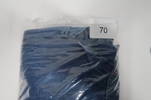 Dickies Bib Overalls Mens Size 42X32 Blue Carpenter Denim Medium Wash Distressed - Picture 12 of 13