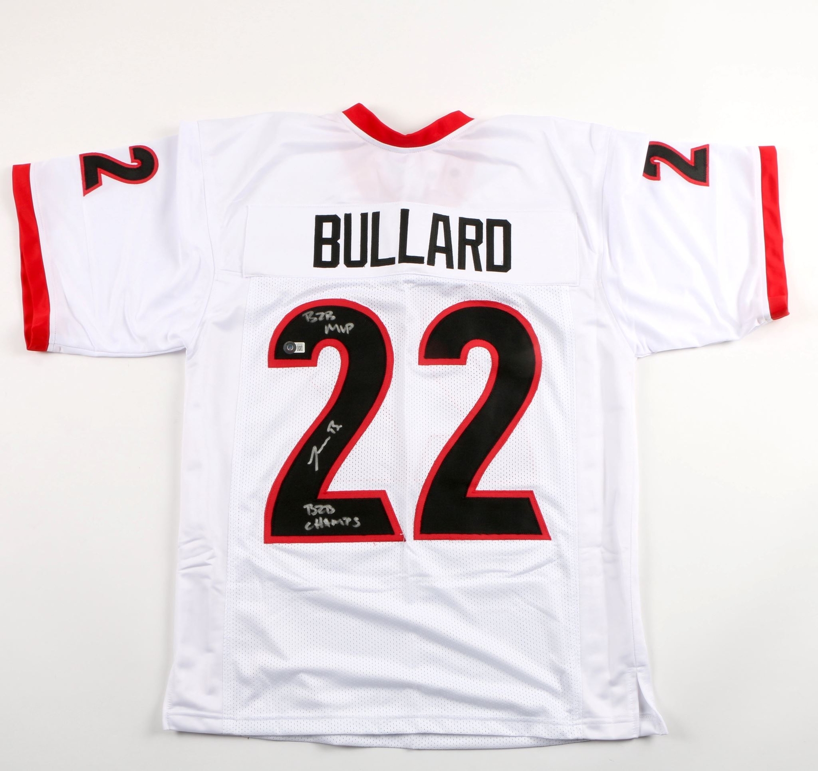 Javon Bullard Autographed Signed Georgia Bulldogs Jersey Beckett 