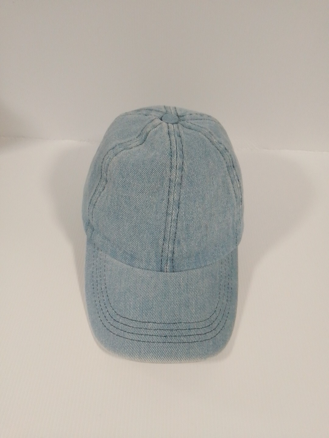 Denim Blue Adult Osfm Rubi Strap back Cap Hat Pre Owned