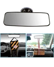 Car Rear View Mirror,Lechnical Universal Interior Rear View Mirror Suction...
