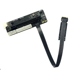 Laptop External M.2 M KEY To PCIE X16 4.0 Nvme Expansion Device Graphics Dock 