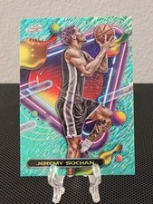 Jeremy Sochan 2023-24 Topps Cosmic Chrome Basketball Aqua Equinox /149 - Spurs
