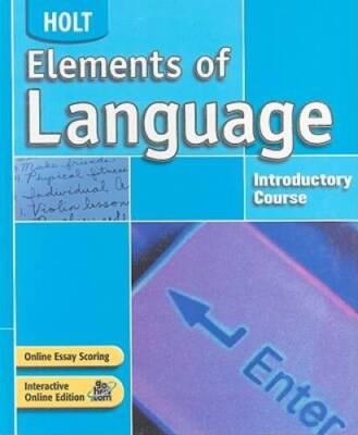 Elements of Language: Student Edition Grade 6 2004 - Hardcover - ACCEPTABLE