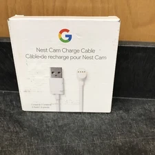 Google Nest Cam Charge Cable, 1 Meter - Snow