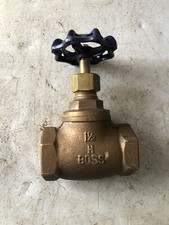 11/2 Globe Valve. Boss Brass