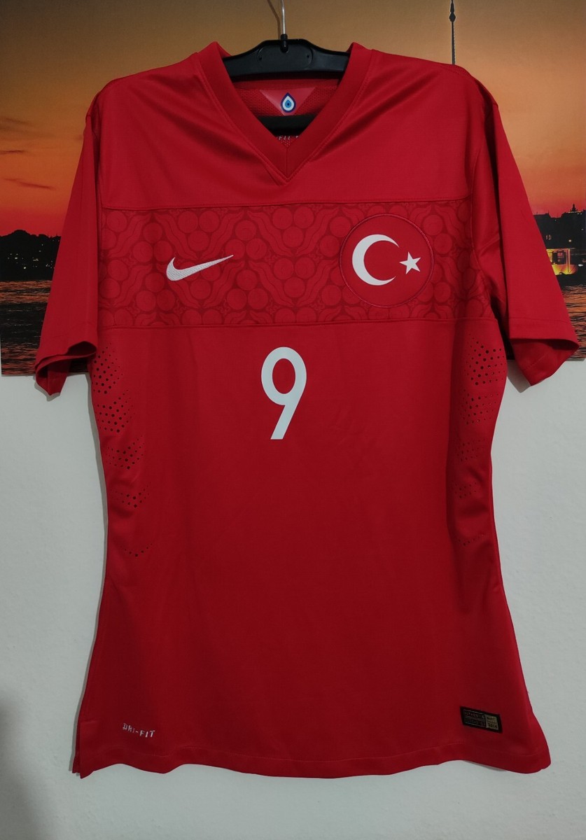 NIKE/ナイキ トルコ代表 08/09(H) 未使用タグ付き ユニフォーム トルコ代表 2008 Nike ホーム半袖 ユニフォーム（インポートM