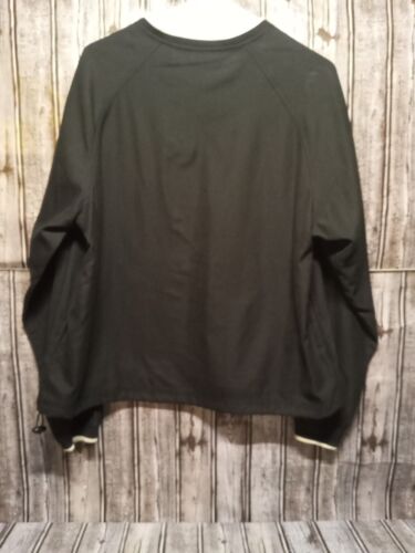 Ashworth Long Sleeve Windbreaker Pullover Jacket Mens Size M Black wildwood (A) - Picture 2 of 6