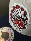 CLASSIC THROWBACK CHIEF WAHOO HEADDRESS LOGO INDIANS SNAPBACK CAP HAT NEW NWT