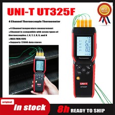 UNI-T UT325F Industrial Grade 4-Channel Thermocouple Thermometer