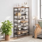 Shoe Cabinet Storage Cupboard Rack Footwear Stand Adjustabl Tilted/Leveled Shelf