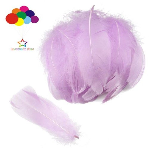 Diy 100 Pcs/Lot Colourful Goose feather 4-7cm 1-2 Inch Stage Props Dream Catcher - Picture 109 of 138