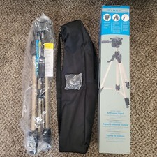 Dynex DX-TRP60 Tripod 60" Pro Universal Quick Release Plate Dual Bubble Level