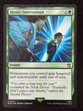 1x MTG Heroic Intervention - Universes Beyond: Doctor Who (WHO) #233 - Magic