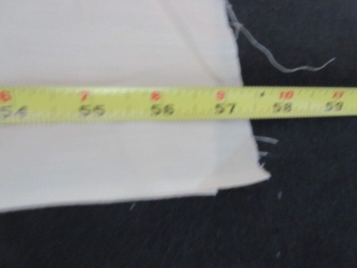 Off White, Light Tan Lining Fabric, 44" Wide by 57" Long, See Listing! - Picture 5 of 6