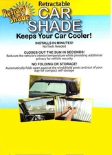 RETRACTABLE AUTO SUN SHADE - Car/Truck/SUV      SALE!!!!!