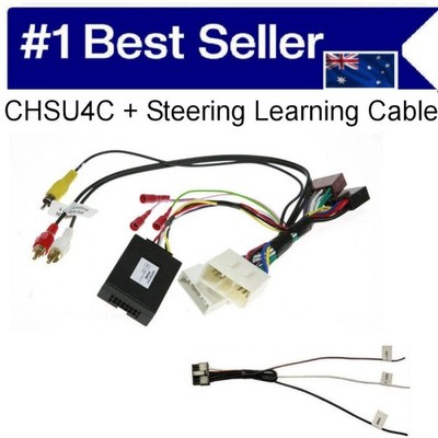 SUBARU FORESTER 2008-12 STEERING WHEEL INTERFACE + LEARNING CABLE AERPRO CHSU4C