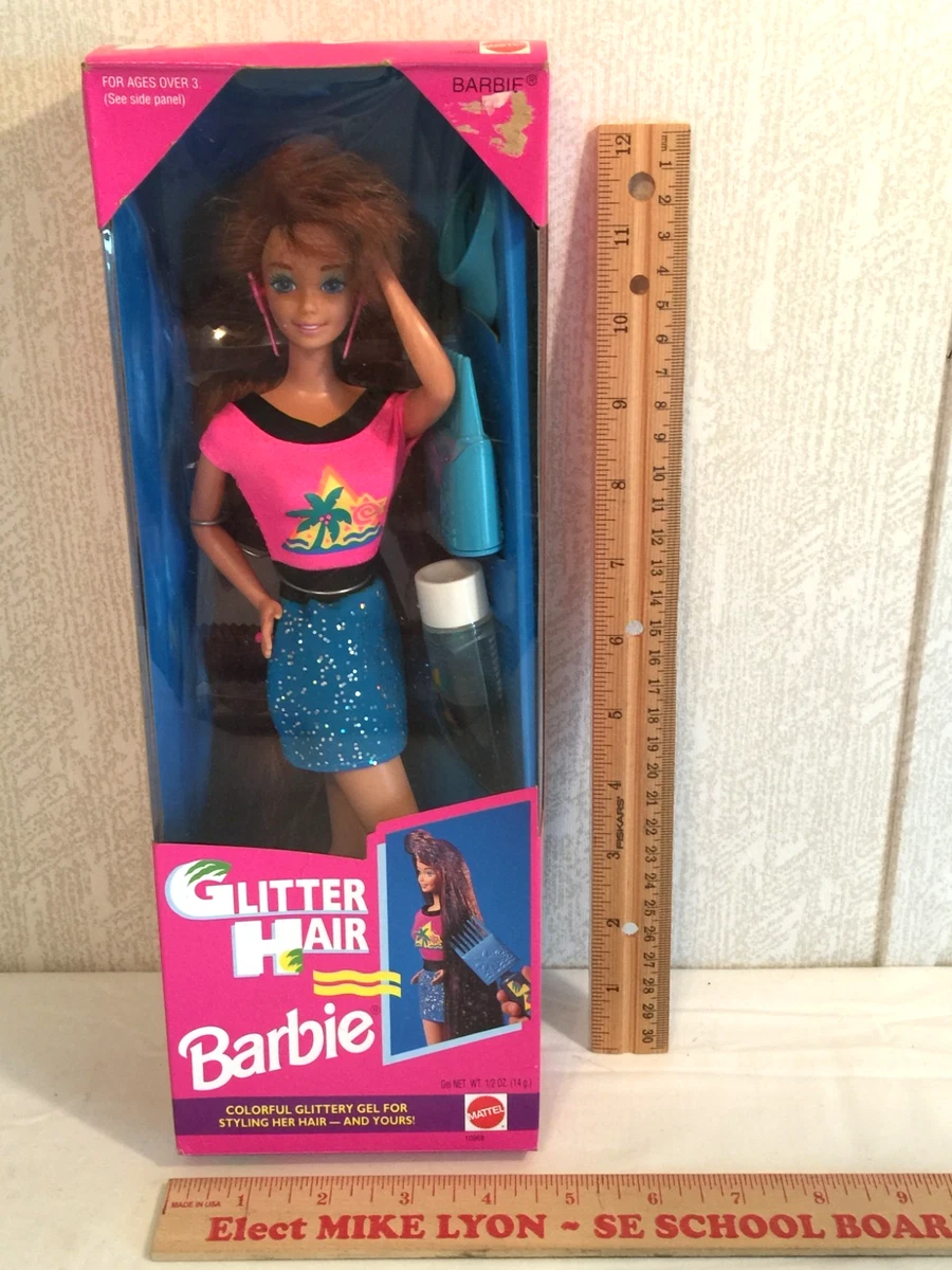 Glitter Hair Barbie for sale | eBay