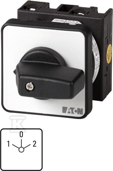 Eaton Grigio/Nero T0-1-8210/E Interruttore A Camme Con Azzeramento Automatico 20 A 690 V 1 X 60 ° 1 Pz. Pezzo - Immagine 2
