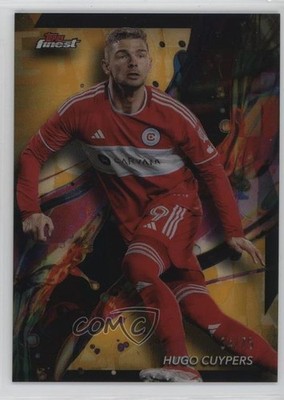 2024 Topps Finest MLS Common Gold Refractor 34/75 Hugo Cuypers #3 Rookie RC f9s
