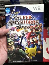 Super Smash Bros. Brawl Nintendo Wii, 2008 Manual Only