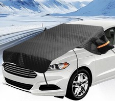 Windshield Cover for Ice and Snow, Heavy Duty 600D Oxford Fabric, Winter Car Acc