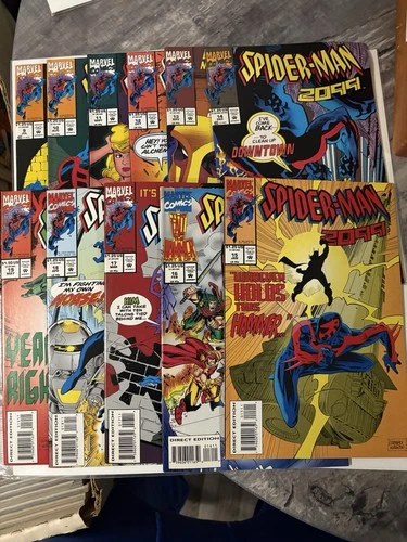 Marvel Spider-Man 2099 #9-19 1993 Thanatos Bloodsword Lyla Vintage Comic Lot