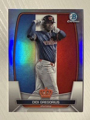 Didi Gregorius 2023 Bowman Chrome World Baseball Classic Refractor 135/499