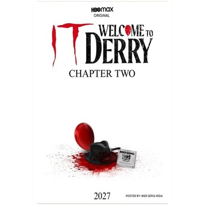 IT Welcome To Derry Chapter Two Horror Poster