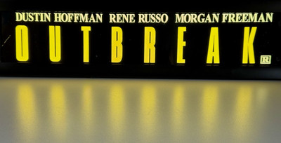   Outbreak (1995) - Movie Mylar Marquee Poster - 5x25 - Dustin Hoffman / Russo
