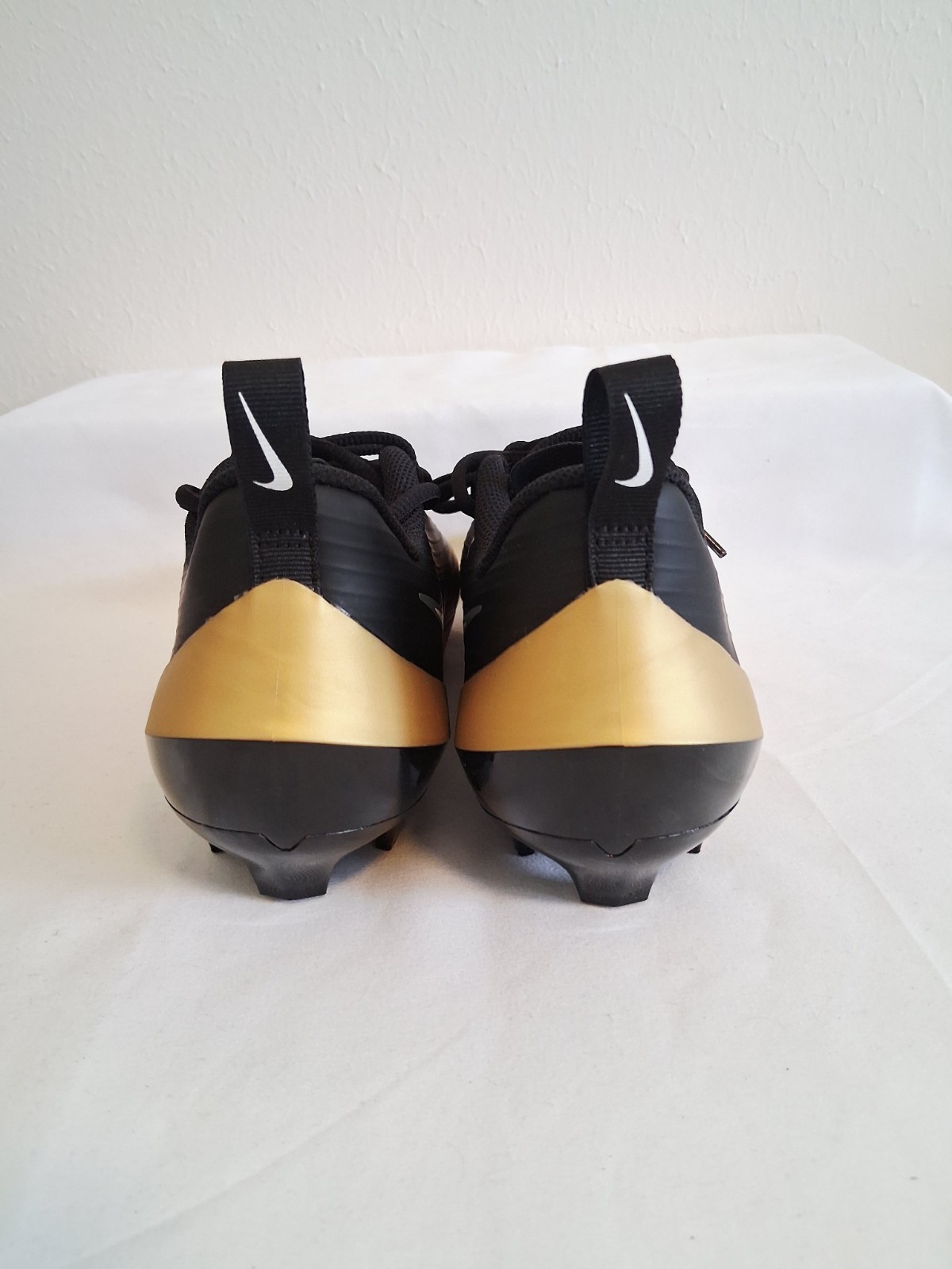 Nike Vapor Speed 3 Gold Black Football Cleats Mens Size 9.5  thumbnail 4