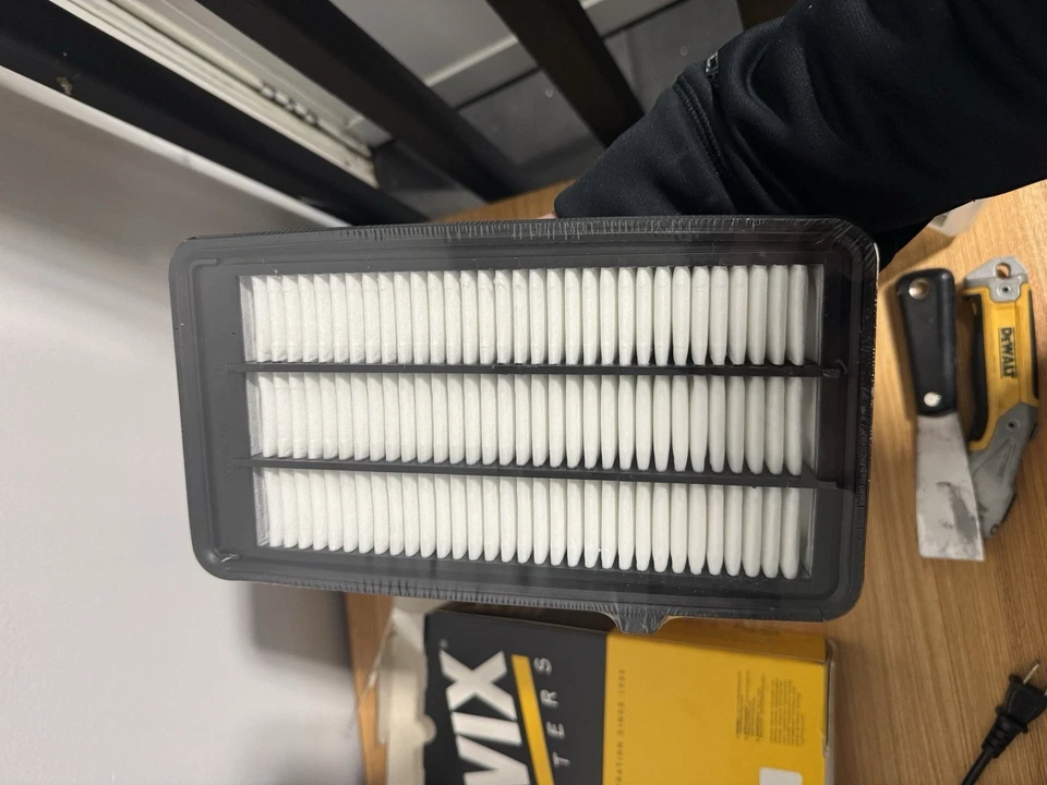 Panel de filtro de aire Wix WA10417, PAQUETE DE 2, para Honda Civic CR-V 1,5 L L4 Turbo GAS Foto 4 de 4